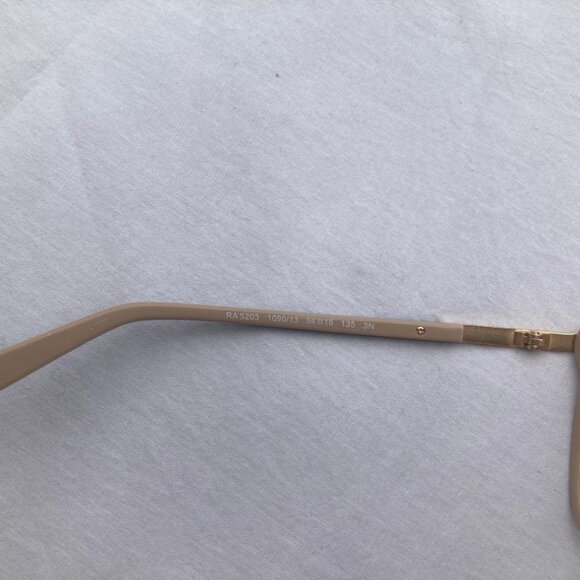 Ralph Lauren Women Sunglasses Ra5203 Black Gold Cat Eye Eyeglasses 54[]16-135